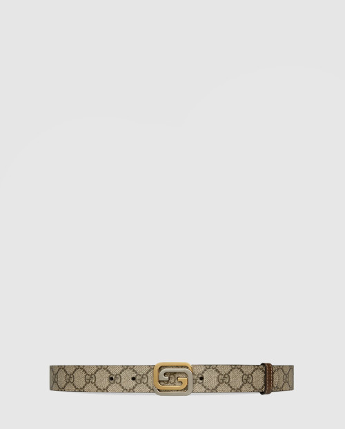 [GUCCI-구찌]스퀘어드 인터로킹 G 리버서블 벨트 715603
