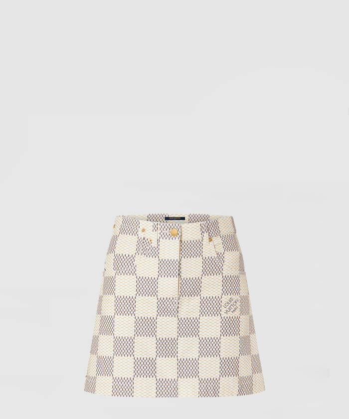레플리카|이미테이션 louis-vuitton-루이비통다미에-아주르-데님-a라인-미니-스커트-1a9ld8