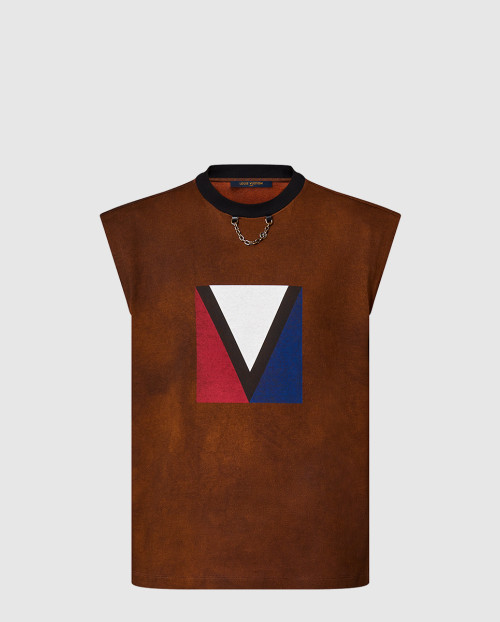 [LOUIS VUITTON-루이비통]슬리브리스 티셔츠 1AFGS6