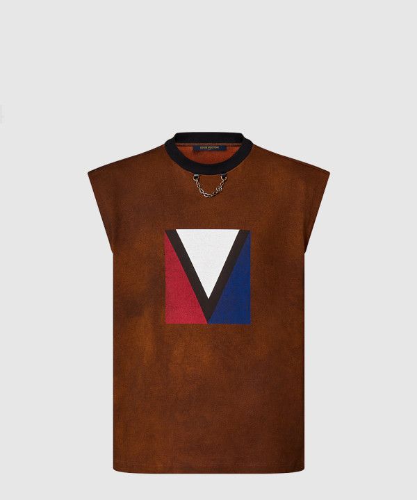 [LOUIS VUITTON-루이비통]슬리브리스 티셔츠 1AFGS6