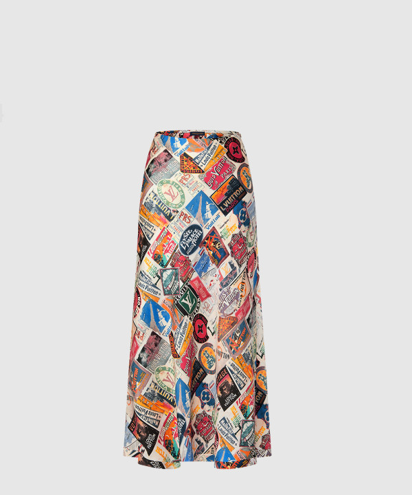 [LOUIS VUITTON-루이비통]엘리제 팰리스 바이어스 스커트 1AFMUT