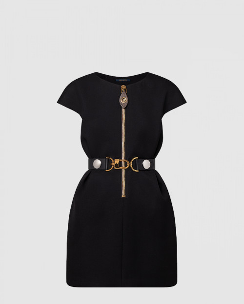 [LOUIS VUITTON-루이비통]디테일 캡 슬리브 드레스 1ABQRA