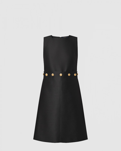 [LOUIS VUITTON-루이비통]버튼 웨이스트 미카도 드레스 1ABCWI