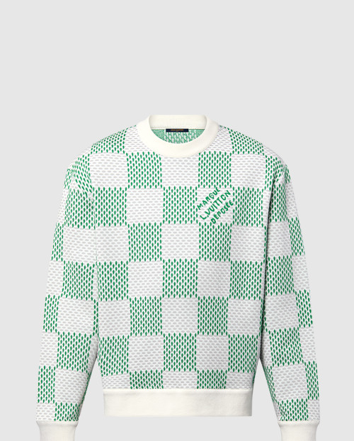 [LOUIS VUITTON-루이비통]다미에 코튼 스웨트셔츠 1AFJHF