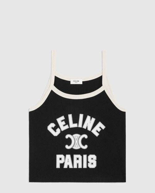 [CELINE-셀린느]탱크 탑 코튼 저지 2X89D5