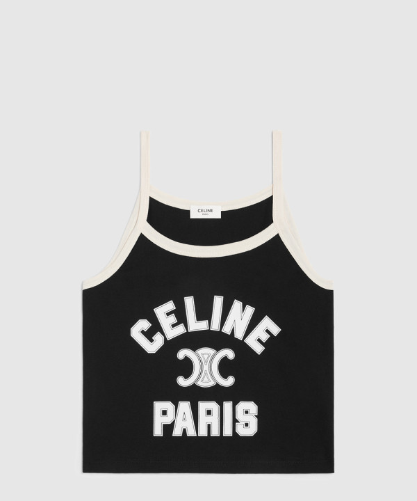 [CELINE-셀린느]탱크 탑 코튼 저지 2X89D5