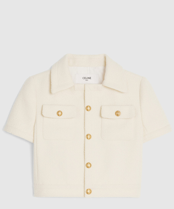 [CELINE-셀린느]크롭 첼시 재킷 2V97O3