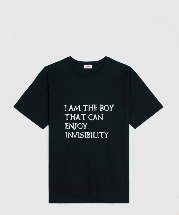 [CELINE-셀린느]루즈핏 반팔 티셔츠 2X44F6