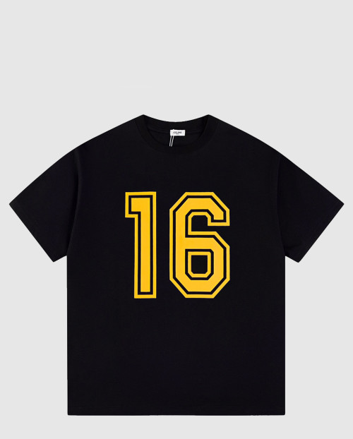 [CELINE-셀린느]루즈핏 코튼 반팔 티셔츠 2X18J6