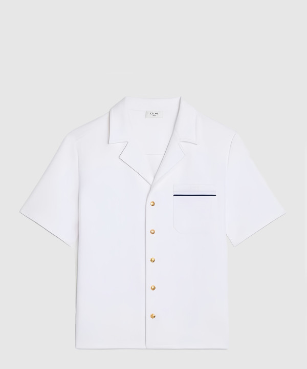 [CELINE-셀린느]트리오페 폴로 셔츠 인 코튼 피케 2Y81A2