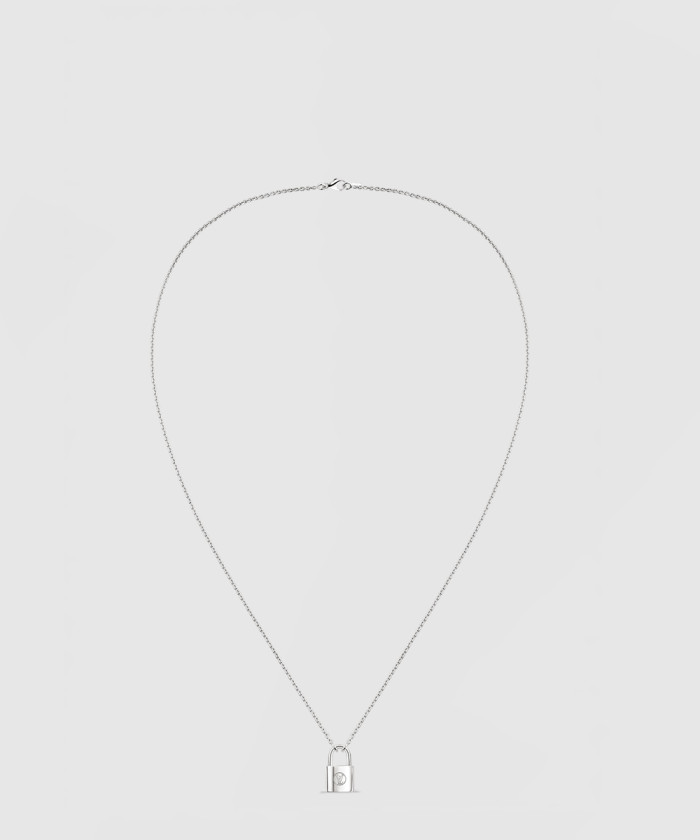 레플리카|이미테이션 louis-vuitton-루이비통실버-락킷-목걸이-q93559