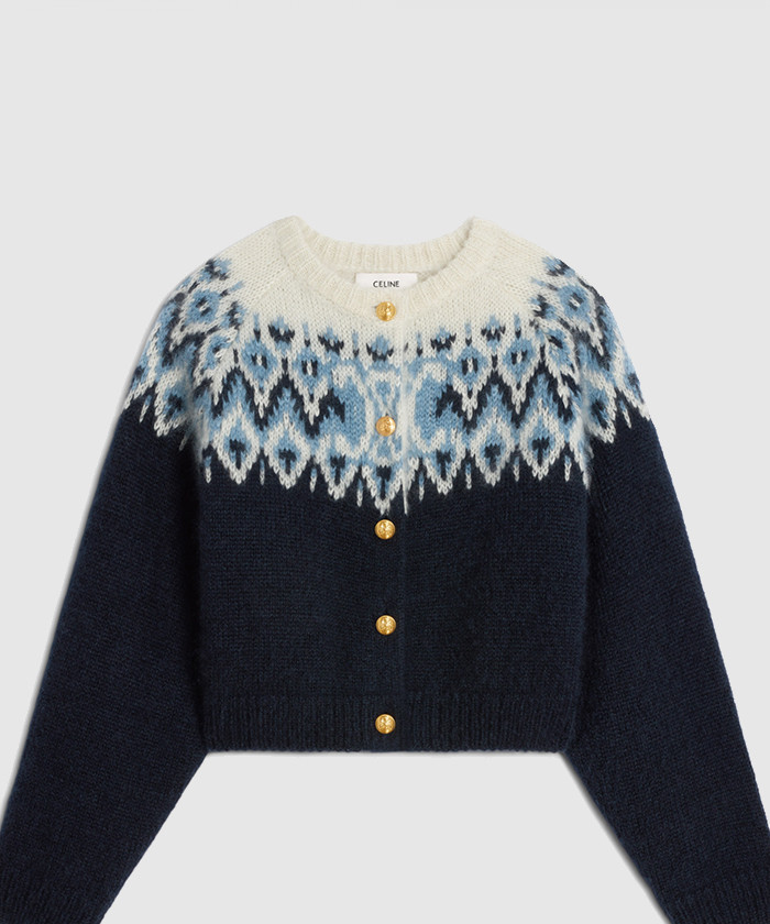 레플리카|이미테이션 celine-셀린느페어-아일-가디건-모헤어-실크-2ae6r8