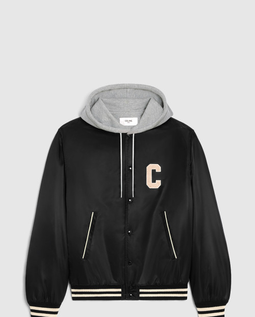 [CELINE-셀린느]나일론 후드 테디 자켓 2W15A2