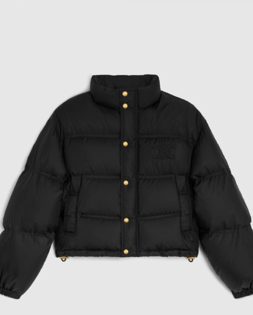 [CELINE-셀린느]크롭 트리옹프 다운 패딩 재킷 2W6620