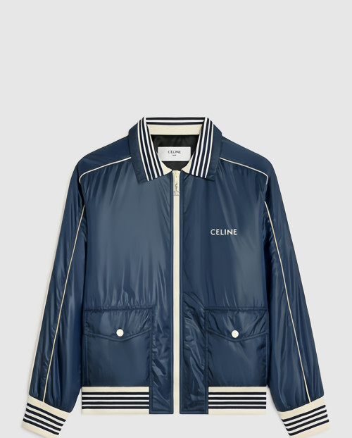 [CELINE-셀린느]로고 라이트 나일론 블루종 재킷 2W9736