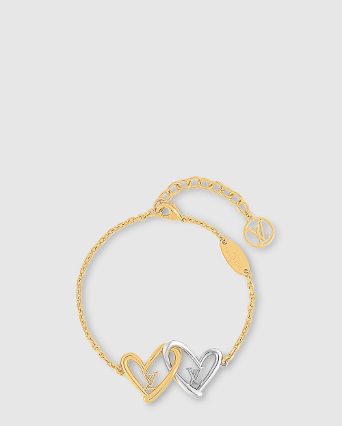 [LOUIS VUITTON-루이비통]폴 인 러브 하트 팔찌 M00466