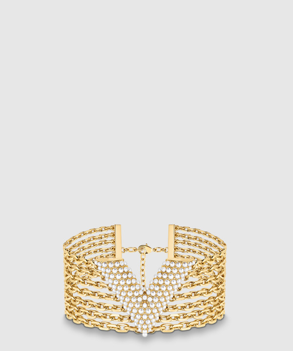 [LOUIS VUITTON-루이비통]에센셜 V 펄 팔찌 M68359