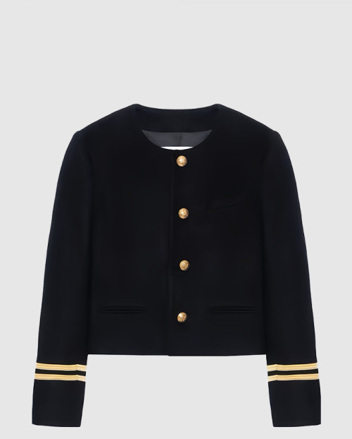 [CELINE-셀린느]샤세르 재킷 캐시미어 플란넬 2V75F6