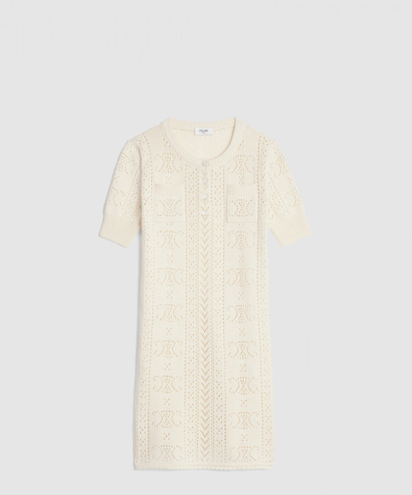 [CELINE-셀린느]트리옹프 미니 드레스 코튼 포인텔 2ADW33