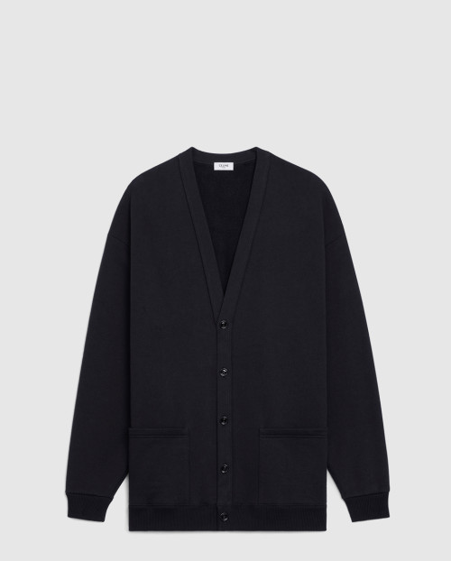 [CELINE-셀린느]코튼 플리스 가디건 2Y6723