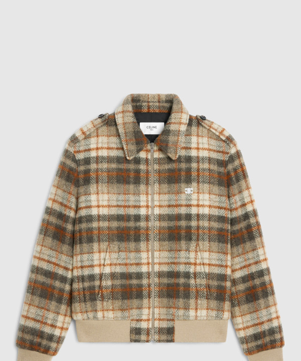 [CELINE-셀린느]테디 루스 트위드 카레 브로세 2V88R7