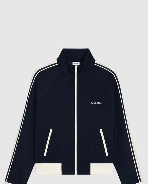 [CELINE-셀린느]라벨루쏘 로고 크롭 트랙자켓 2Y24C1