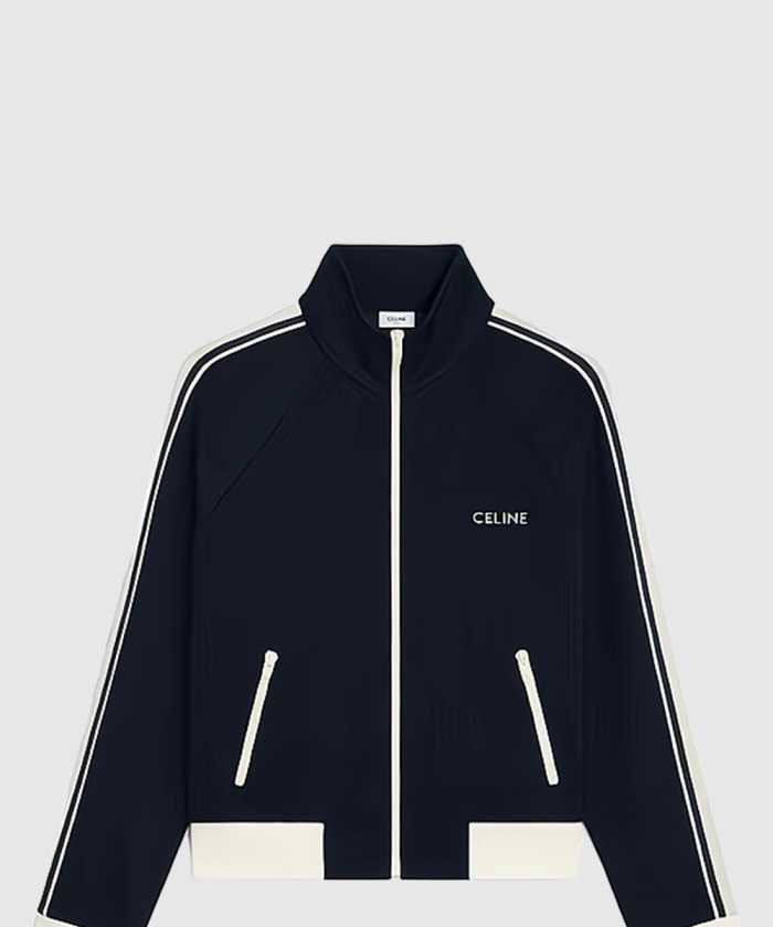 레플리카|이미테이션 celine-셀린느라벨루쏘-로고-크롭-트랙자켓-2y24c1
