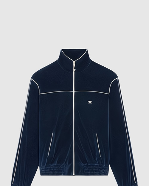 [CELINE-셀린느]트레이닝복 트리오페 벨벳 저지 트랙수트 재킷 2Y1686