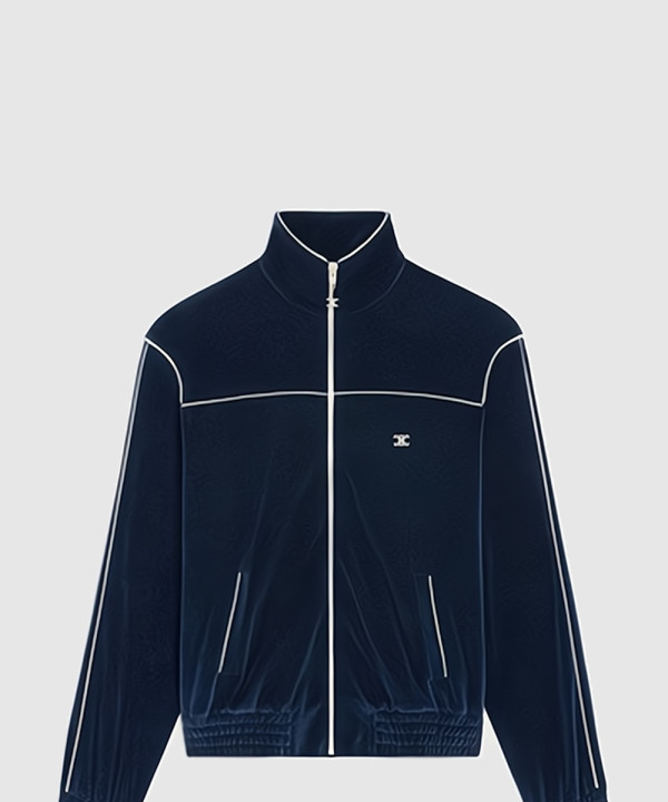 [CELINE-셀린느]트레이닝복 트리오페 벨벳 저지 트랙수트 재킷 2Y1686