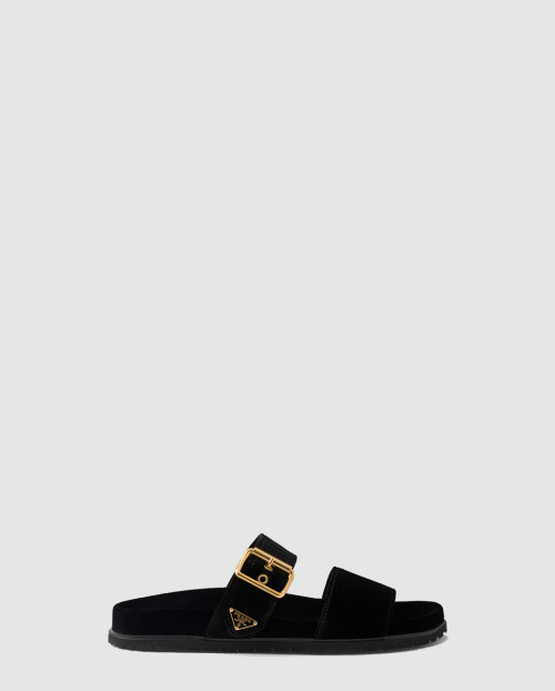 [PRADA-프라다]벨벳 슬라이드 1XX715