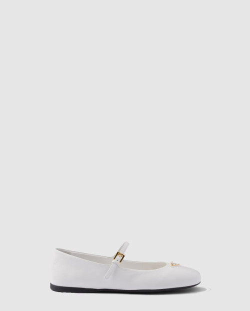 [PRADA-프라다]나파 가죽 발레리나 슈즈 1F567N