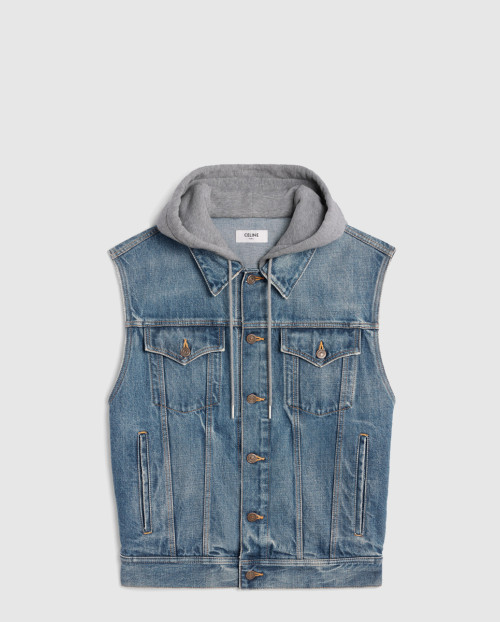 [CELINE-셀린느]재킷 봄버 블루종 집업 2Q8409