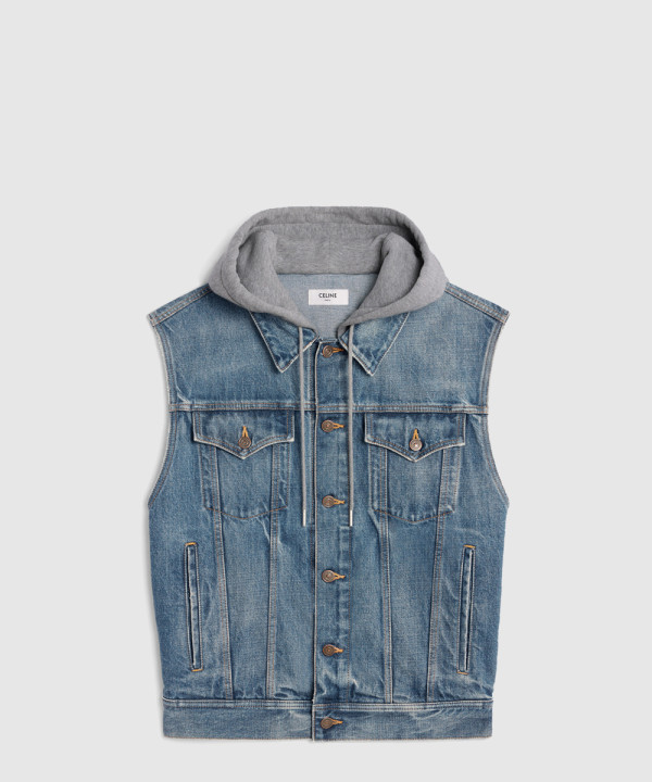 [CELINE-셀린느]재킷 봄버 블루종 집업 2Q8409