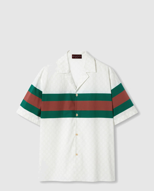 [GUCCI-구찌]디테일 GG 코튼 셔츠 ‎791771