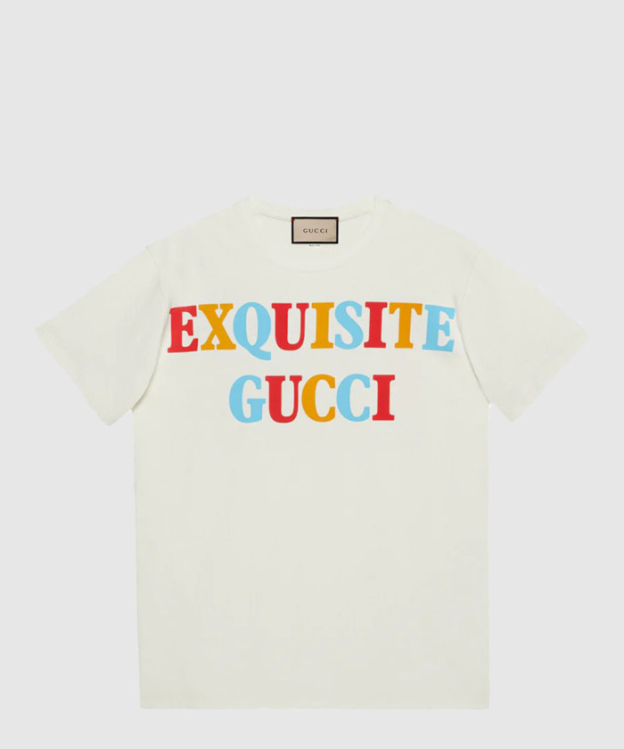 레플리카|이미테이션 gucci-구찌로고-프린트-반팔-717422