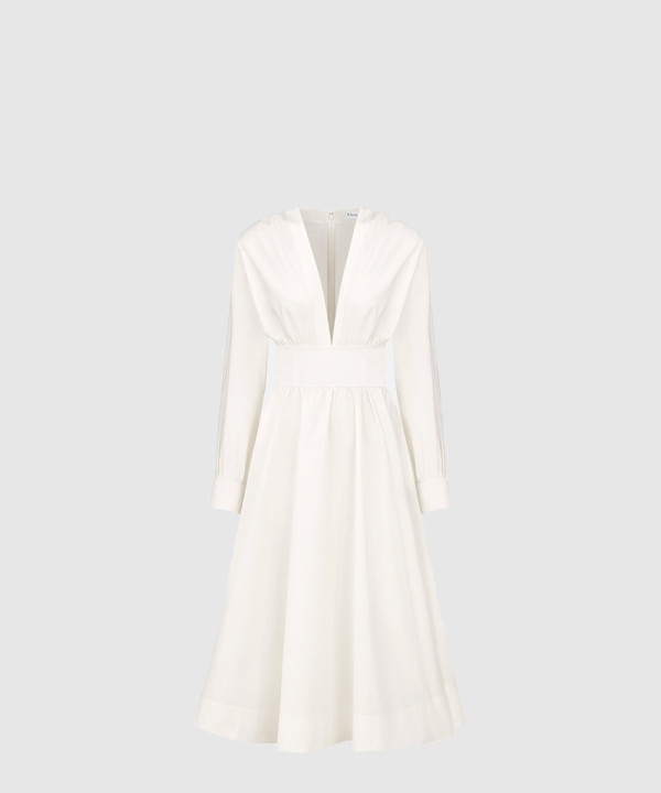 [DIOR-디올]플레어 미디 드레스 441R0