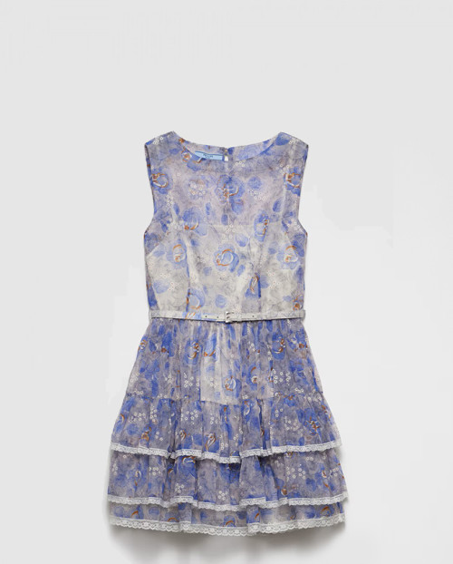 [CELINE-셀린느]나일론레트 미니 드레스 사파이어 P3M89K