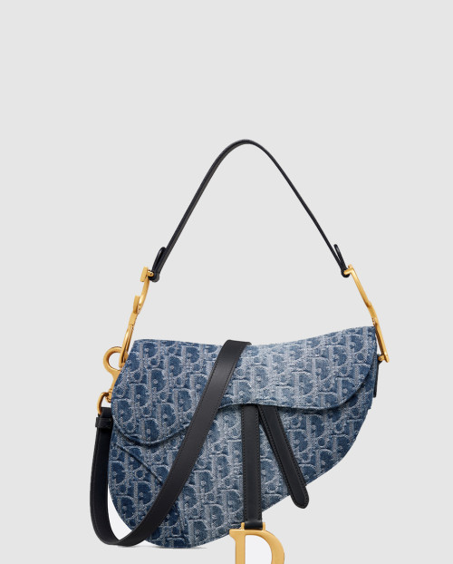 [DIOR-디올]스트랩 새들백 미듐 M0455