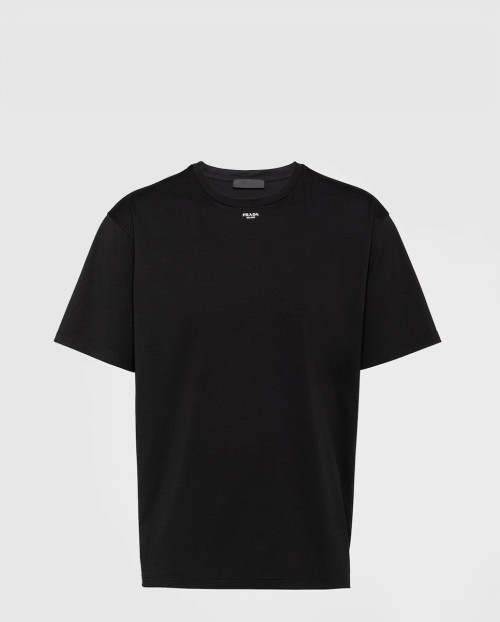 [PRADA-프라다]스트레치 코튼 티셔츠 UJN843