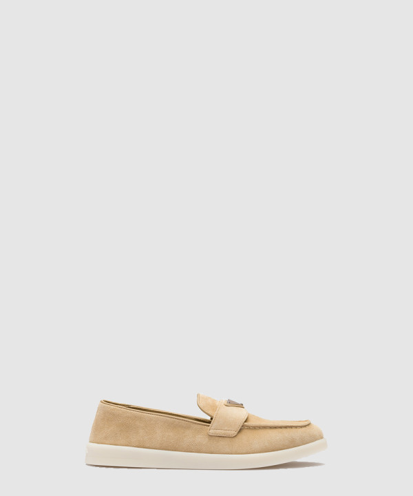 [PRADA-프라다]스웨이드 가죽 로퍼 1D222N