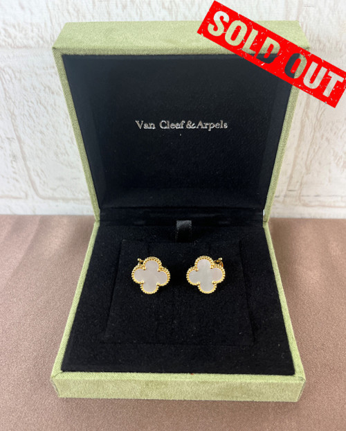 [VAN CLEEF-반클리프]빈티지 알함브라 귀걸이