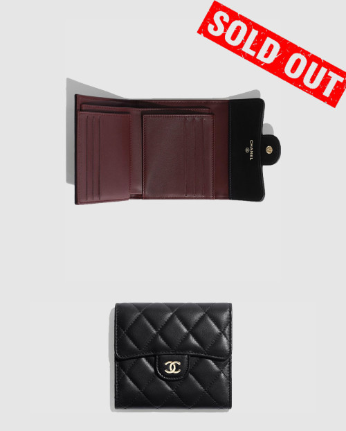 [CHANEL-샤넬]클래식 반지갑