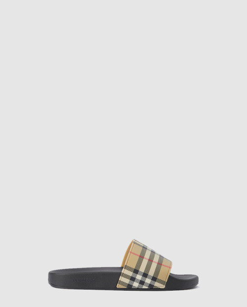 [BURBERRY-버버리]체크 슬라이드 80570371