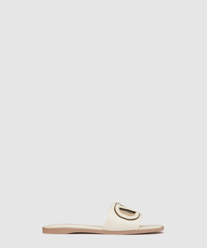 레플리카|이미테이션 valentino-발렌티노브이로고-송아지-가죽-슬라이드-샌들