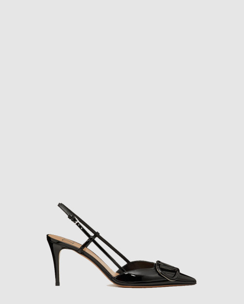 [VALENTINO-발렌티노]브이로고 슬링백 펌프스