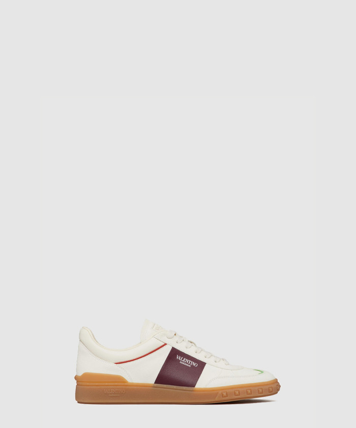 레플리카|이미테이션 valentino-발렌티노송아지-가죽-로우탑-스니커즈-1