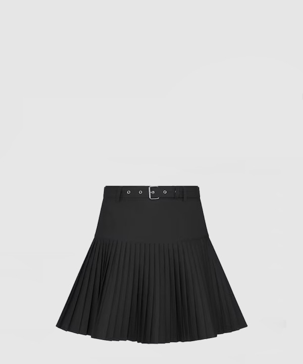 [DIOR-디올]플리츠 미니스커트 427J1