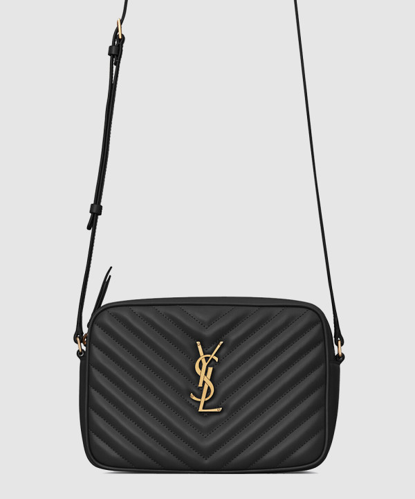 [SAINT LAURENT-생로랑]퀼트 처리된 가죽 소재의 LOU 카메라백 761554