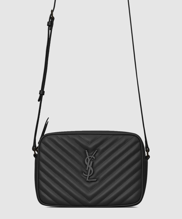 [SAINT LAURENT-생로랑]퀼트 처리된 가죽 소재의 LOU 카메라백 761554