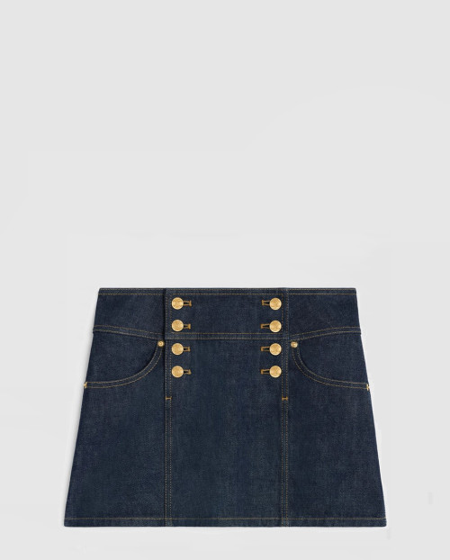 [CELINE-셀린느]트라페즈 미니 스커트 2S3287